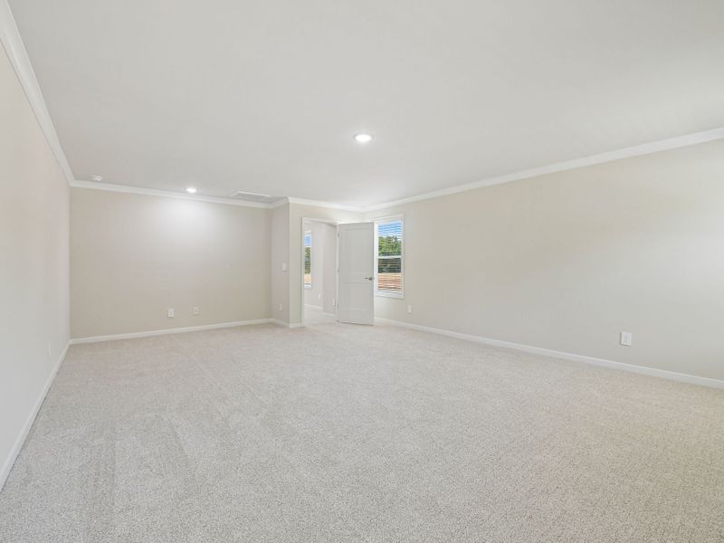 Spacious, unfurnished interior of a new home in Marshburn Landing - Signature Series, Wendell (Image 22). Spacious, unfurnished interior of a new home in Marshburn Landing - Signature Series, Wendell (Image 22).