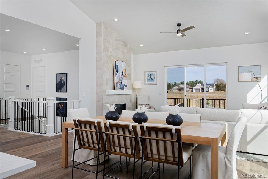 Furnished interior view inside a new home in , Fort Collins (Image 14).
