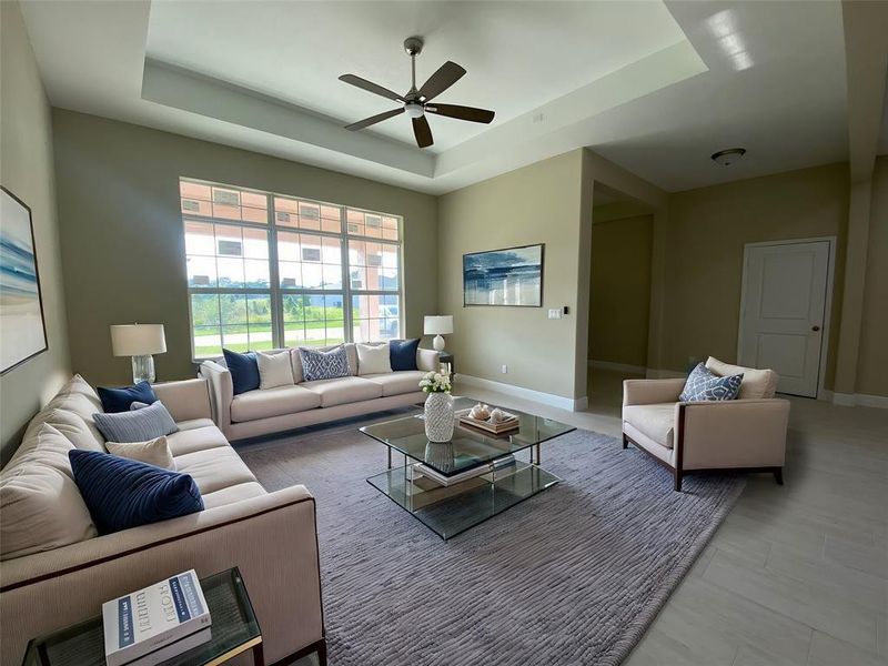 Furnished interior view inside a new home in , Port St. Lucie (Image 14). Furnished interior view inside a new home in , Port St. Lucie (Image 14).