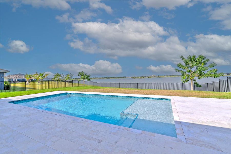 Exterior details and patio area of a home in Arden: The Waterford Collection, Loxahatchee (Image 37).