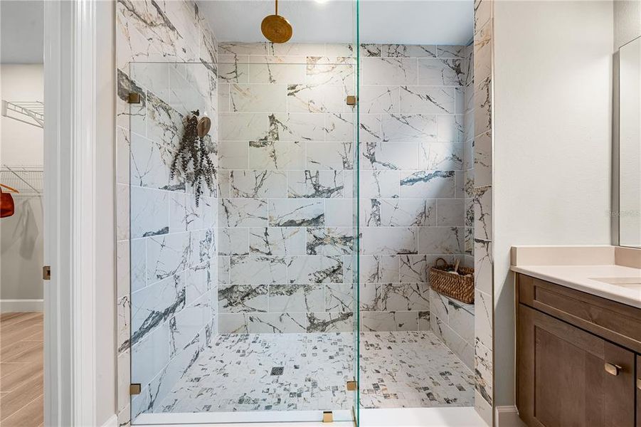 Close-up of interior finishes inside a home in Esplanade at Skye Ranch, Sarasota (Image 18).