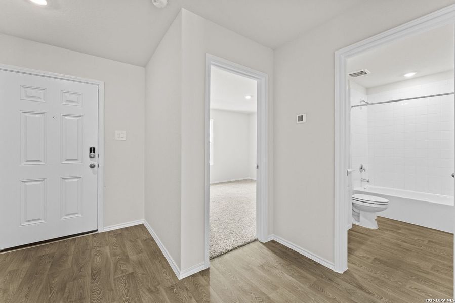 Spacious, unfurnished interior of a new home in Swenson Heights, Seguin (Image 15). Spacious, unfurnished interior of a new home in Swenson Heights, Seguin (Image 15).