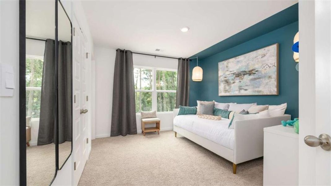 Furnished interior view inside a new home in Benteen Reserve, Atlanta (Image 10).