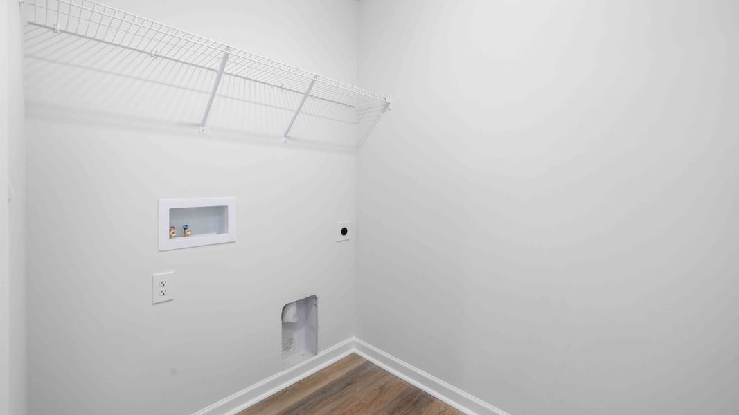 Representative unfurnished interior of a home built from the Hayden by D.R. Horton in Nolen Farm, Gastonia (Image 23).