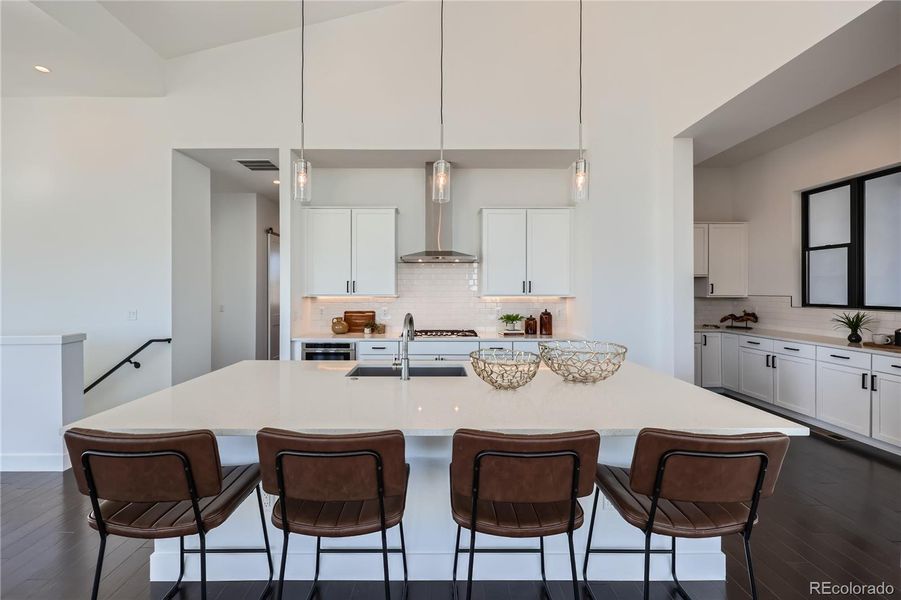 Furnished interior view inside a new home in , Parker (Image 5).