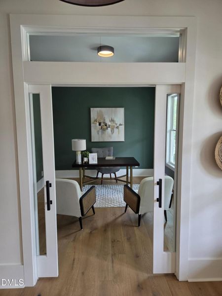 Office w/Pocket Doors