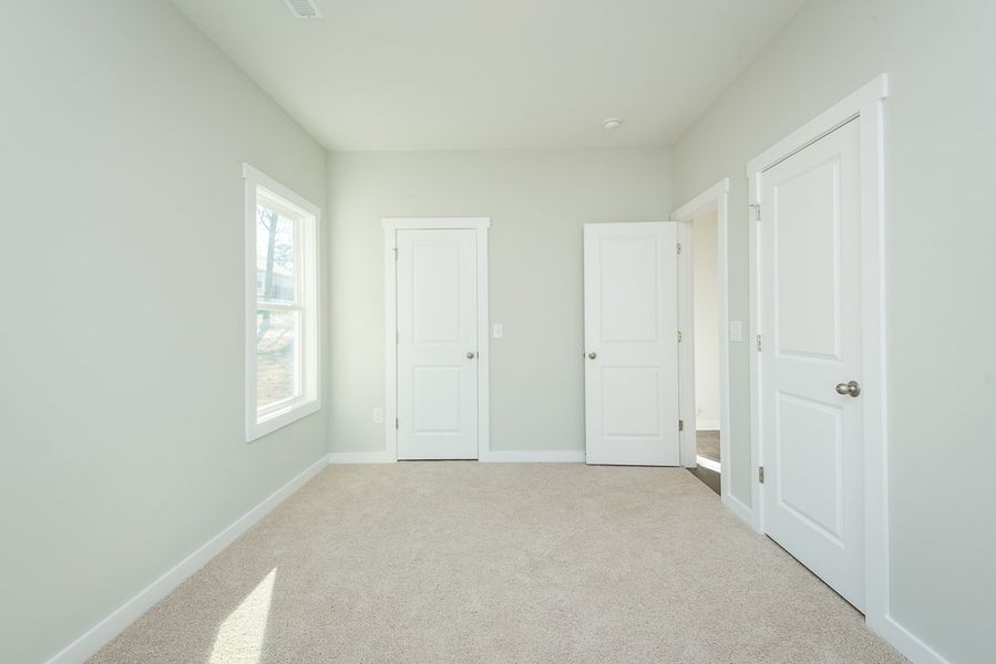 Representative unfurnished interior of a home built from the Monroe by Foundation Home Builders LLC in Ambergate II, Rocky Mount (Image 16).