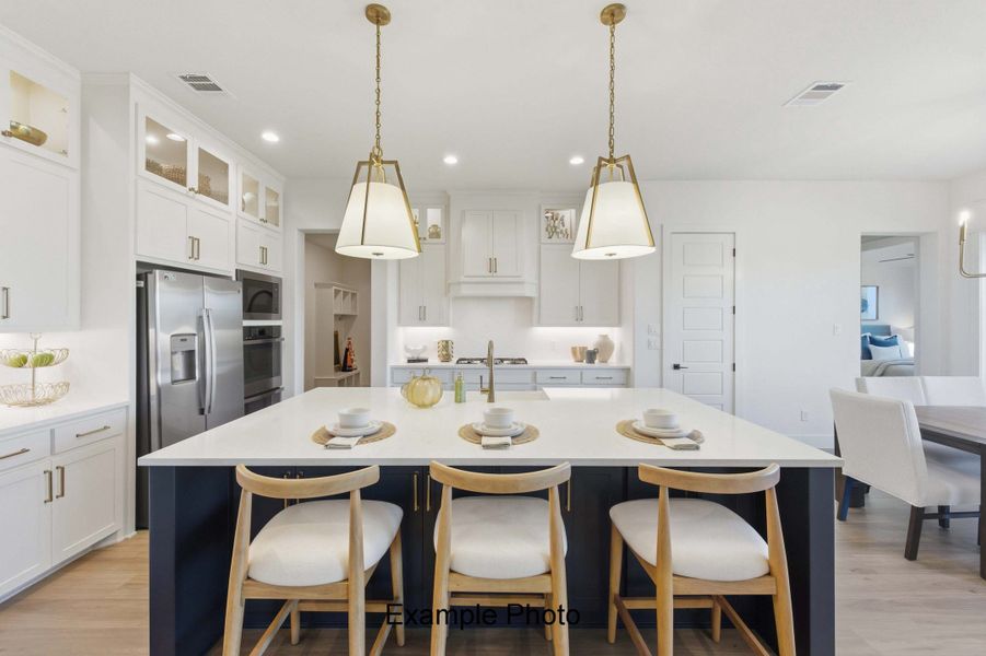 Furnished interior view inside a new home in Aledo Heights - Aledo ISD, Annetta (Image 6). Furnished interior view inside a new home in Aledo Heights - Aledo ISD, Annetta (Image 6).