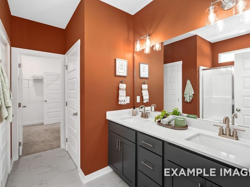 Furnished interior view inside a new home in Woods Crossing, Gallatin (Image 38).