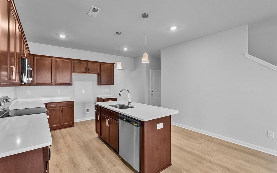 Furnished interior view inside a new home in Fieldstone, Lexington (Image 10). Furnished interior view inside a new home in Fieldstone, Lexington (Image 10).