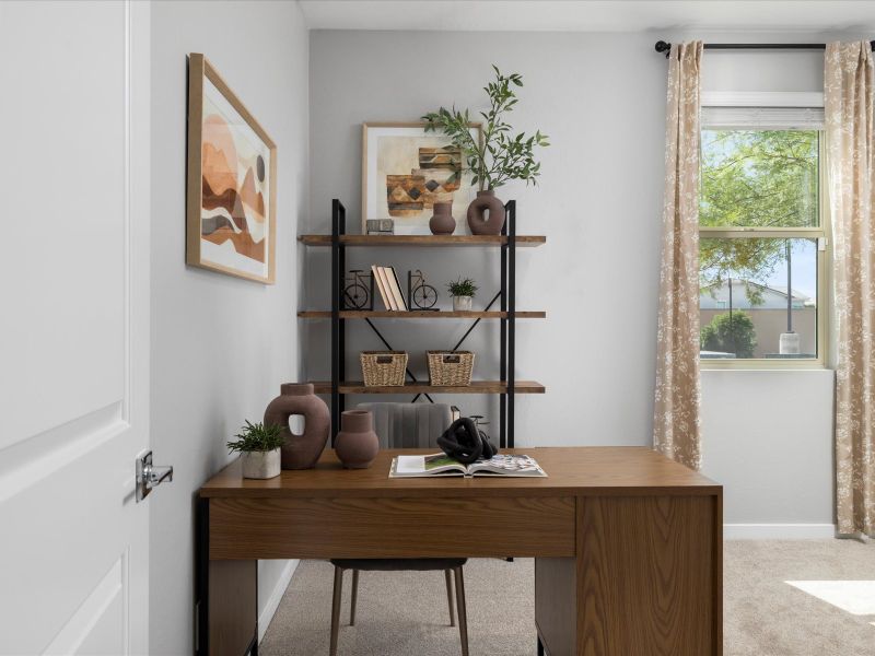 Welcome to the Bailey floorplan modeled at Paloma Creek in Surprise, AZ.