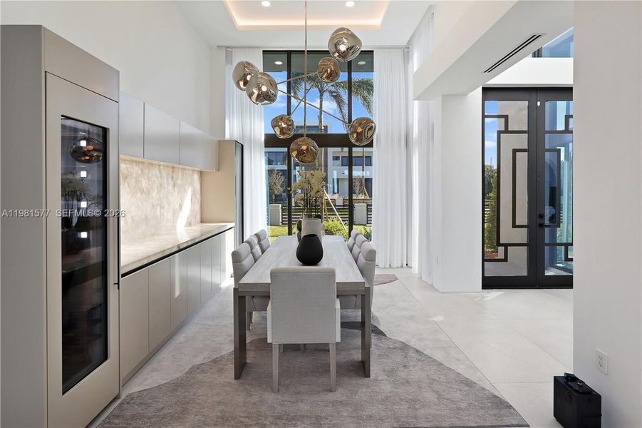 Furnished interior view inside a new home in , Davie (Image 38).