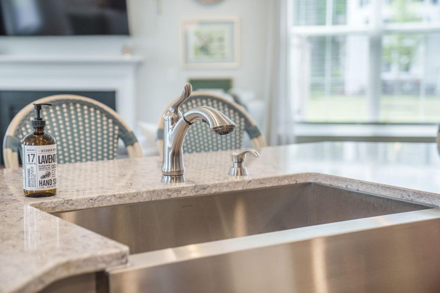 Furnished interior view inside a new home in Cordgrass Landing, Johns Island (Image 43).