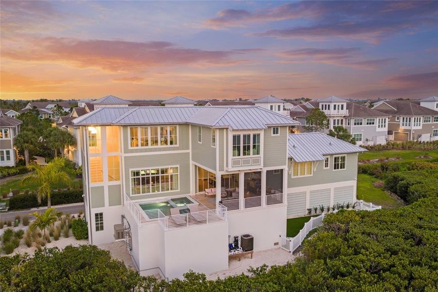 Exterior details and patio area of a home in , Bradenton (Image 28).