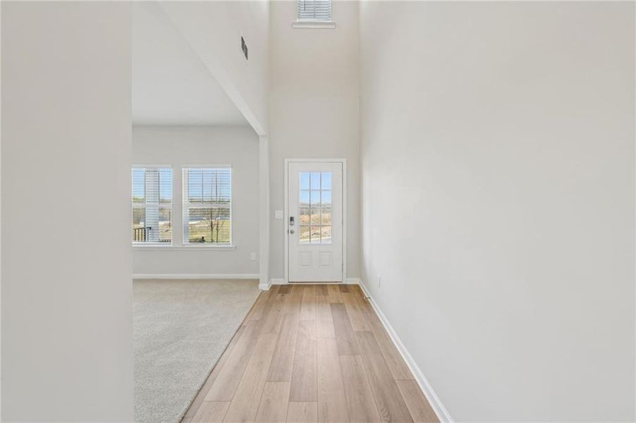 Spacious, unfurnished interior of a new home in Preserve at Mountain Creek, Pendergrass (Image 33).