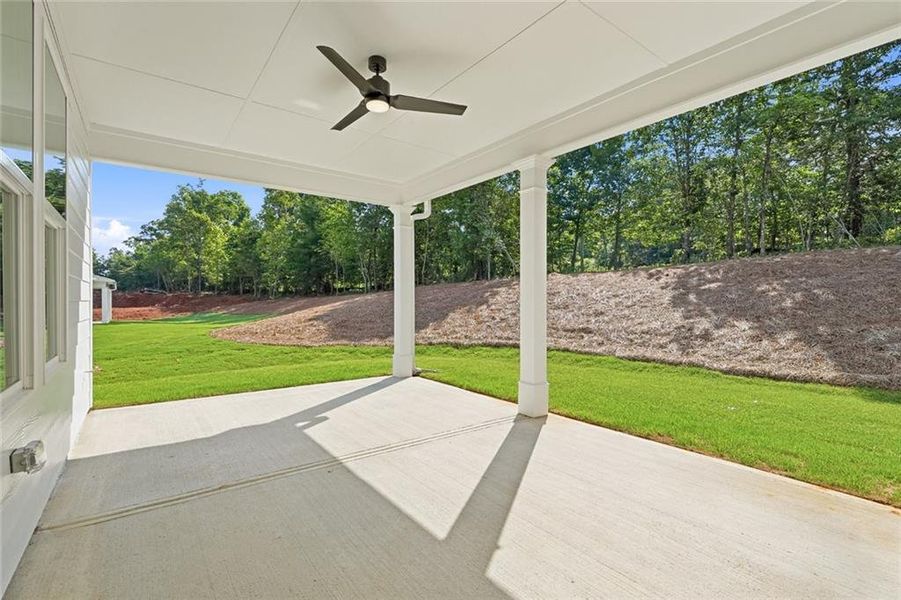 Exterior details and patio area of a home in , Demorest (Image 18).