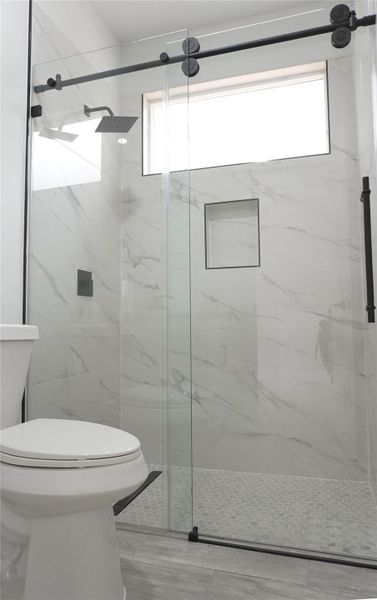 Furnished interior view inside a new home in , Cleveland (Image 12).