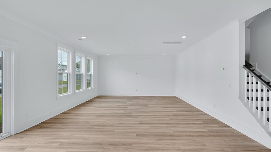 Representative furnished interior of a home built from the Beacon by DRB Homes in The Oaks, Mount Pleasant (Image 16). Representative furnished interior of a home built from the Beacon by DRB Homes in The Oaks, Mount Pleasant (Image 16).