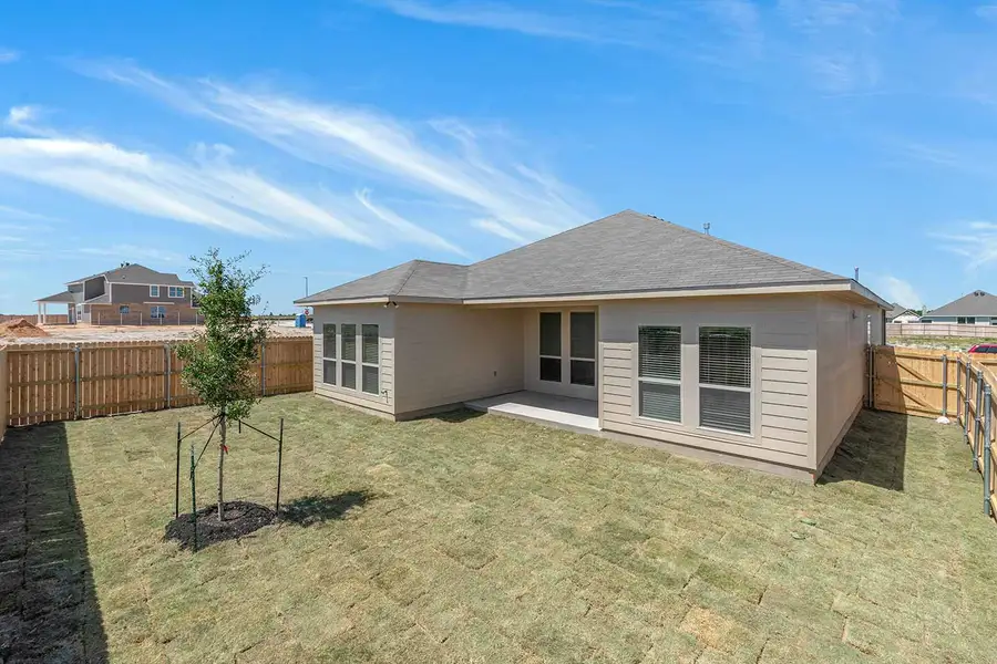 Representative exterior details of a home built from the Newport by Omega Builders in Southern Pointe, College Station (Image 3).