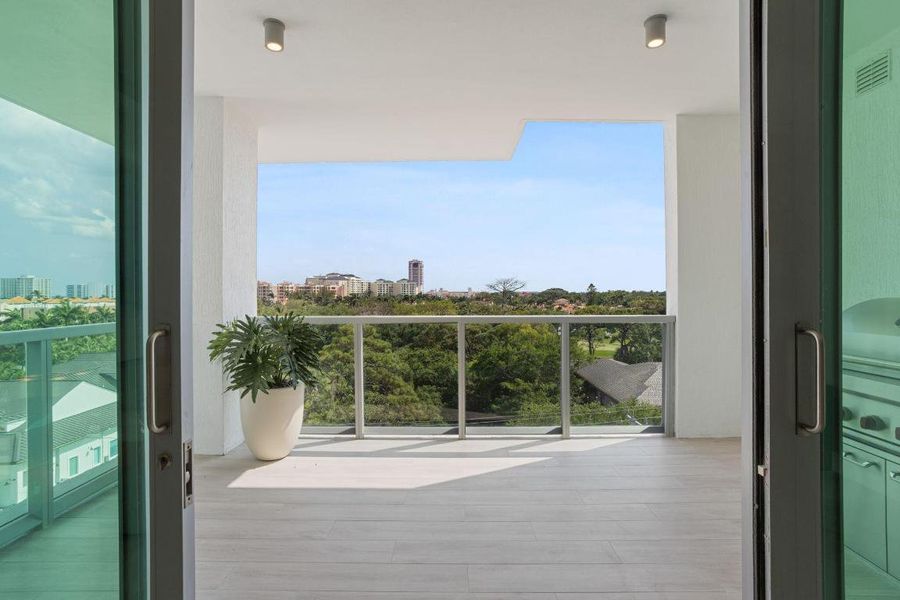 LIVING TO BALCONY VIEW