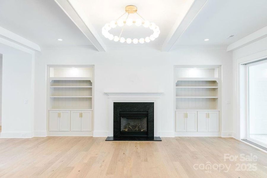 Similar Family Room Visual from previous build by Barringer Homes.*Provided for Visual representation Only