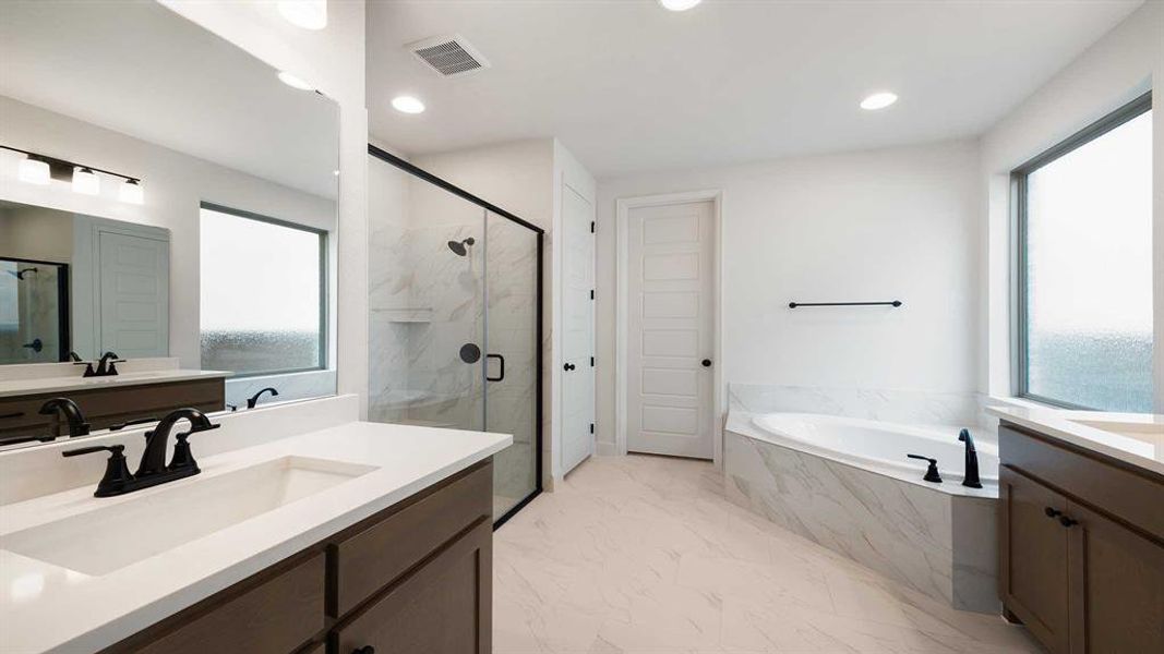 Furnished interior view inside a new home in M3 Ranch, Mansfield (Image 16).