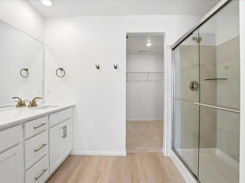 Furnished interior view inside a new home in Three Hills, Morrison (Image 9).