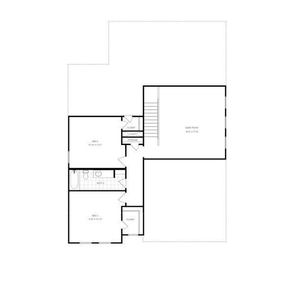 W/S #74293 / BG #3: 2nd Floor