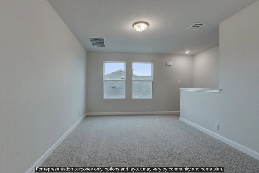 Spacious, unfurnished interior of a new home in Saddlebrook Ranch, Schertz (Image 17).