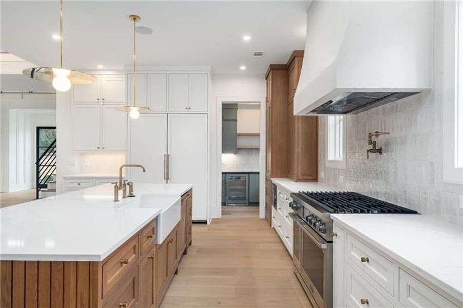 Furnished interior view inside a new home in , Roswell (Image 18).