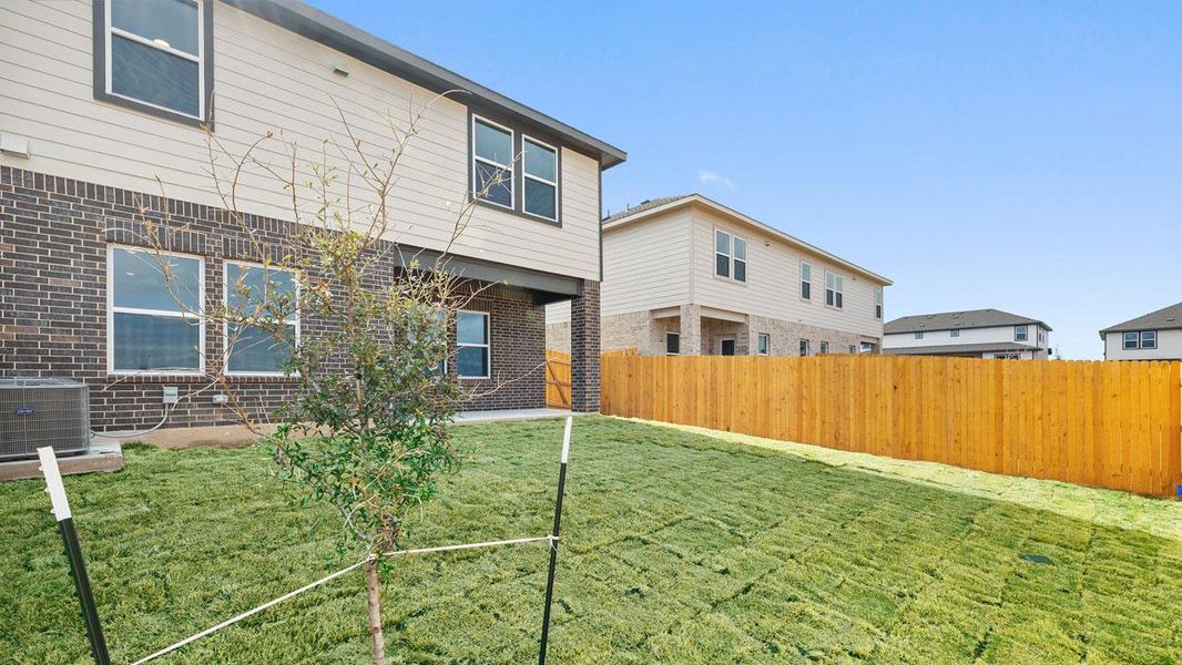 Exterior details and patio area of a home in Palomino, Manor (Image 23). Exterior details and patio area of a home in Palomino, Manor (Image 23).