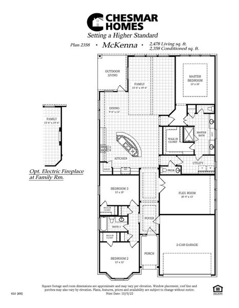 View of room layout View of room layout
