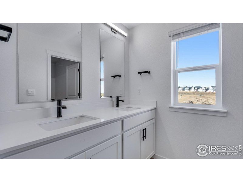 Furnished interior view inside a new home in Vista Meadows, Fort Lupton (Image 9).