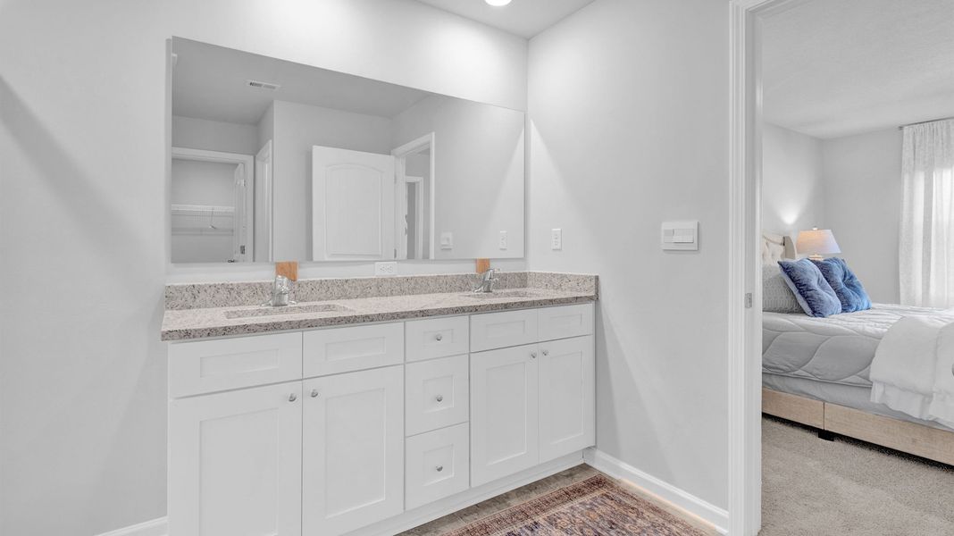 Furnished interior view inside a new home in Riggs Pointe, Millington (Image 25).