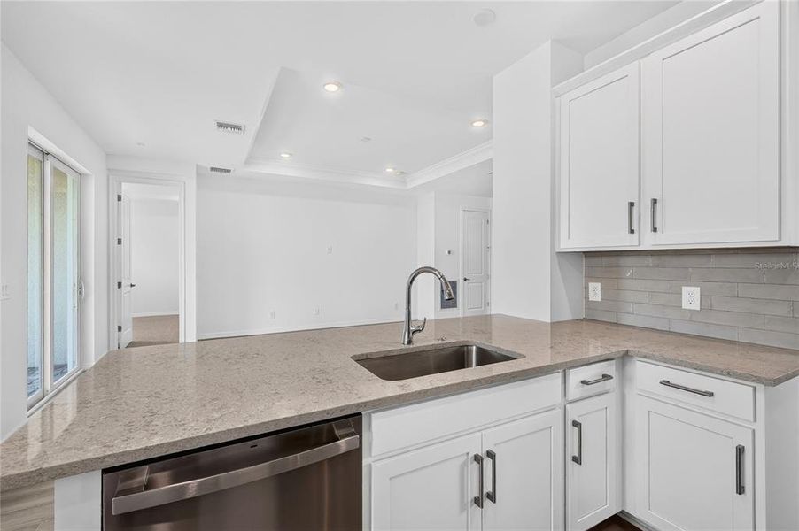 Furnished interior view inside a new home in The Sanctuary – Resort Collection, Punta Gorda (Image 7).