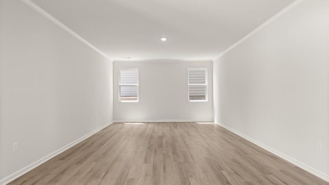 Spacious, unfurnished interior of a new home in Braselton Village, Braselton (Image 13).