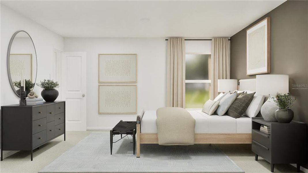 Furnished interior view inside a new home in Westview, Kissimmee (Image 10). Furnished interior view inside a new home in Westview, Kissimmee (Image 10).