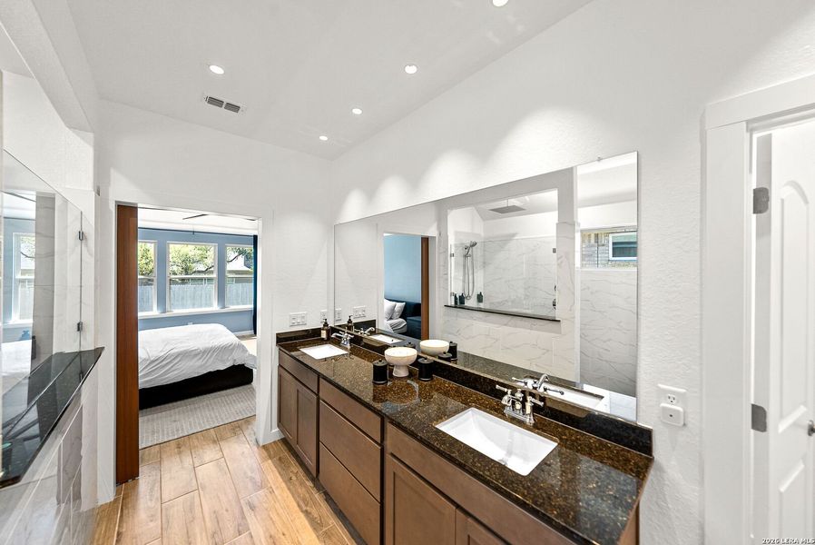 Furnished interior view inside a new home in Davis Ranch, San Antonio (Image 34).