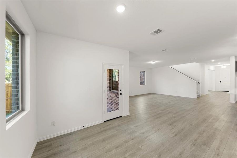 Open Living-Dining Room Open Living-Dining Room