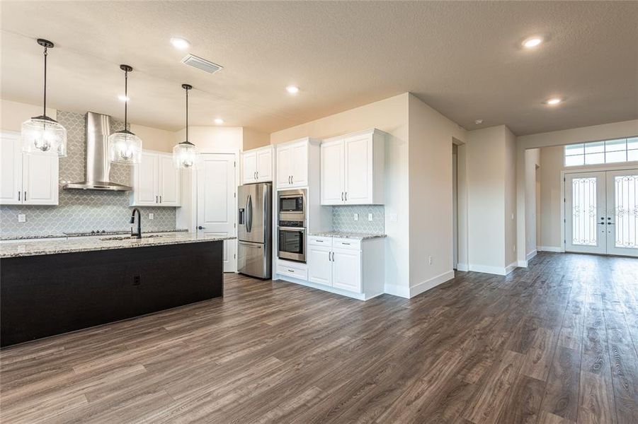Furnished interior view inside a new home in , Wesley Chapel (Image 32).