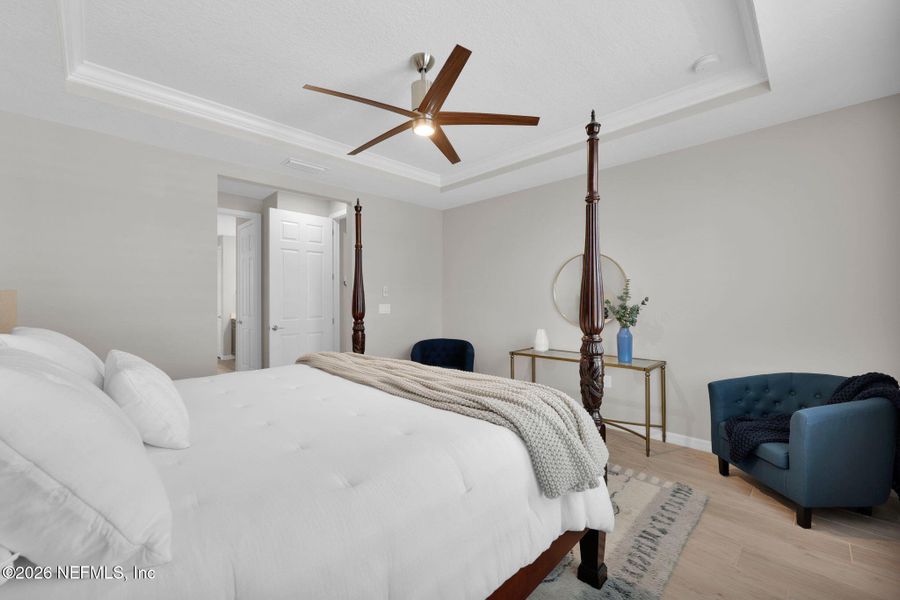 Furnished interior view inside a new home in , Ponte Vedra (Image 59).