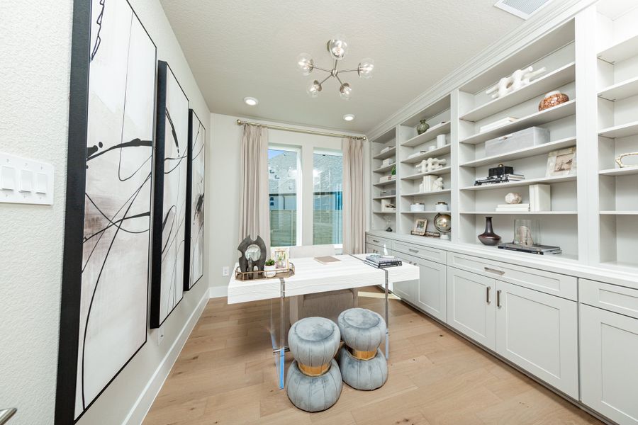 Representative furnished interior of a home built from the Northcliffe by Beazer Homes in ARTAVIA, Conroe (Image 8). Representative furnished interior of a home built from the Northcliffe by Beazer Homes in ARTAVIA, Conroe (Image 8).