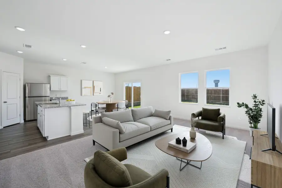 Furnished interior view inside a new home in , Austin (Image 6).