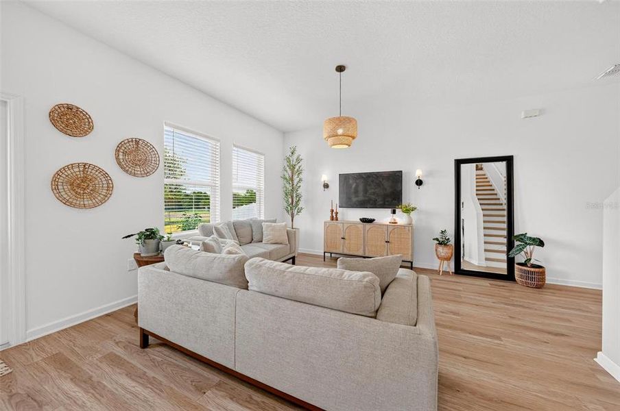 Furnished interior view inside a new home in , Groveland (Image 33).