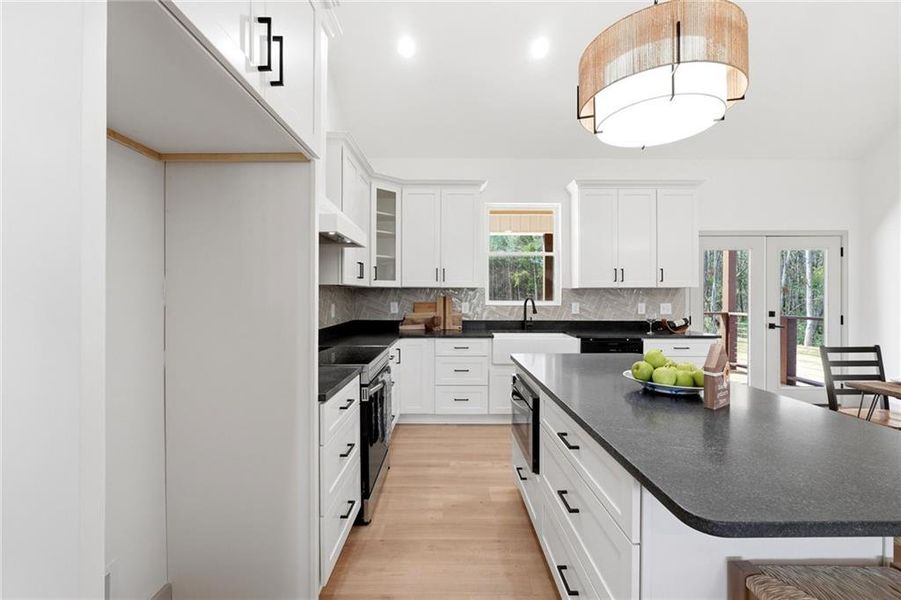 Furnished interior view inside a new home in , Resaca (Image 12). Furnished interior view inside a new home in , Resaca (Image 12).