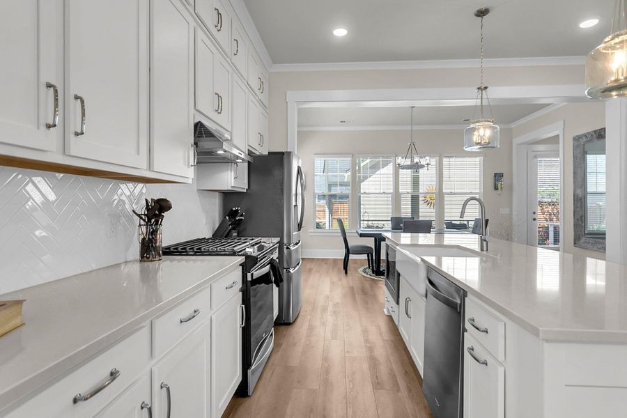 Furnished interior view inside a new home in Midtown at Nexton, Summerville (Image 14).