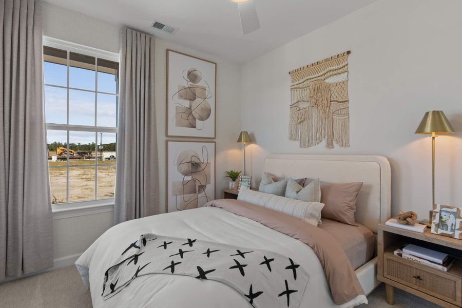 Representative furnished interior of a home built from the The Sunflower by Chesapeake Homes in Terrapin, Leland (Image 52).