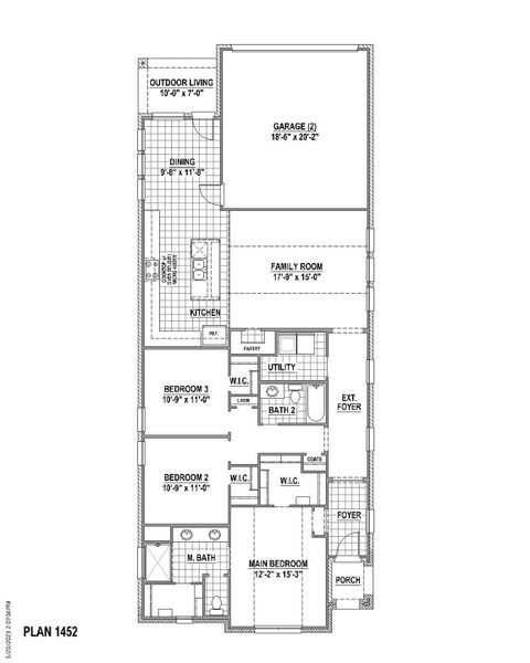 Plan 1452 1st Floor