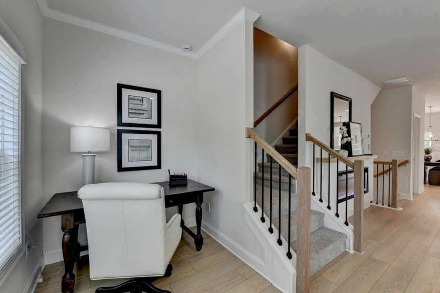 Furnished interior view inside a new home in Magnolia Grove, Mableton (Image 34).