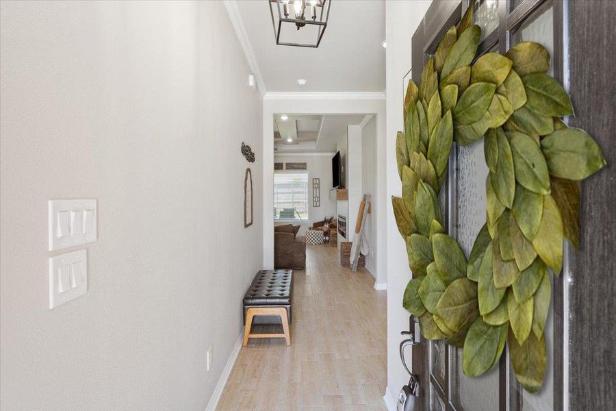 Furnished interior view inside a new home in , Belton (Image 15).